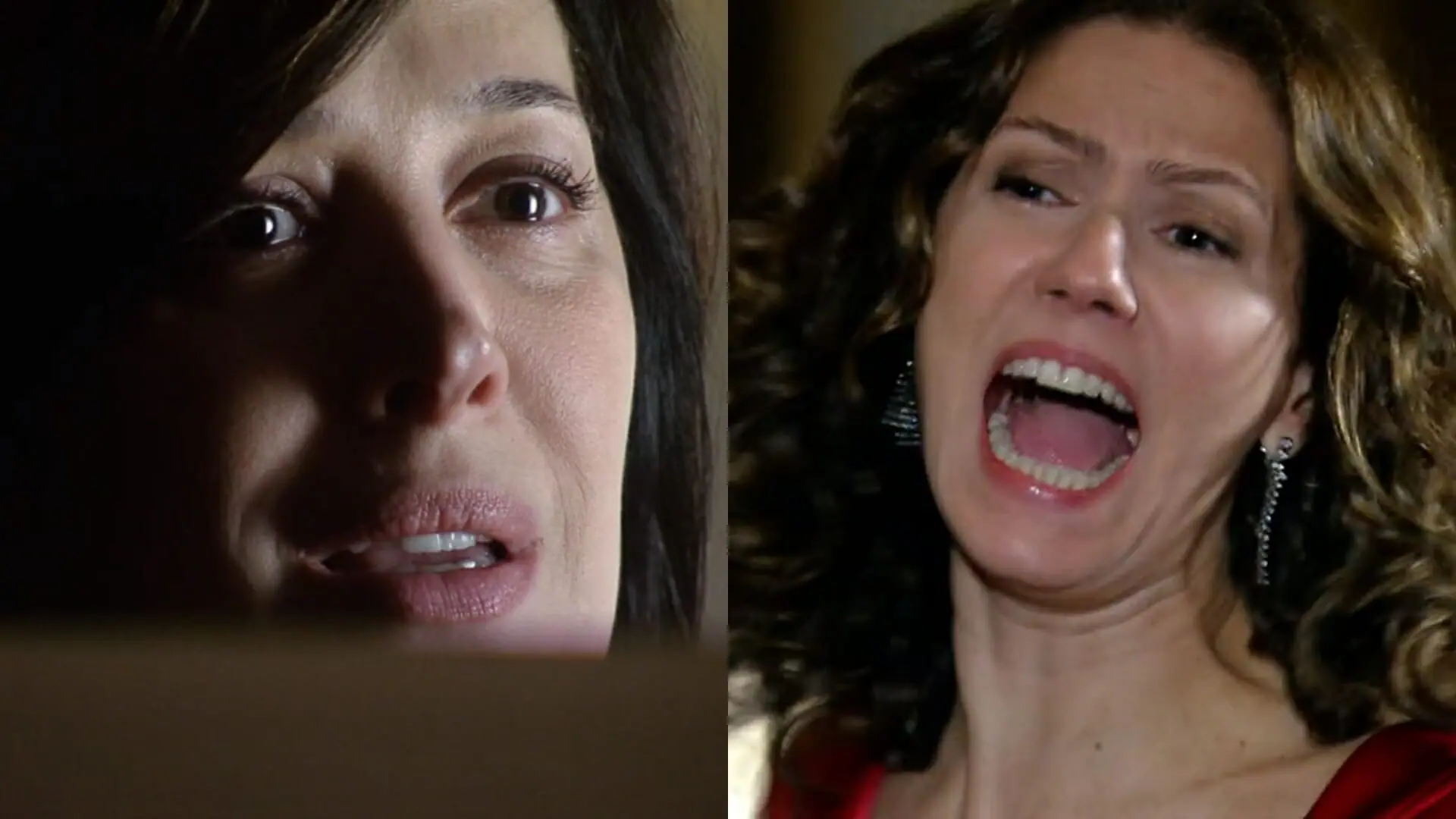 Donatela (Claudia Raia) e Flora (Patrícia Pillar) de A Favorita