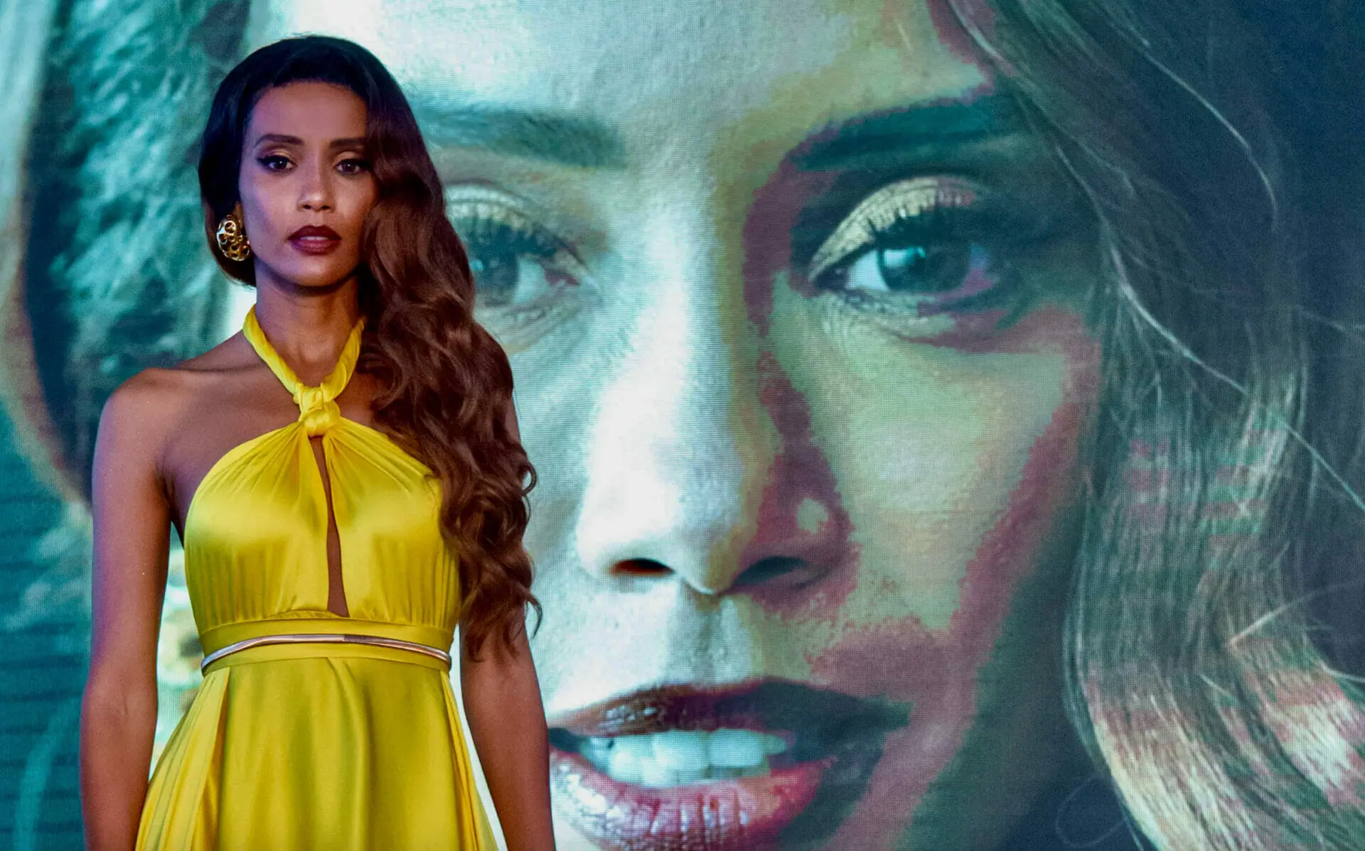 Clarice (Taís Araújo) em Cara e Coragem