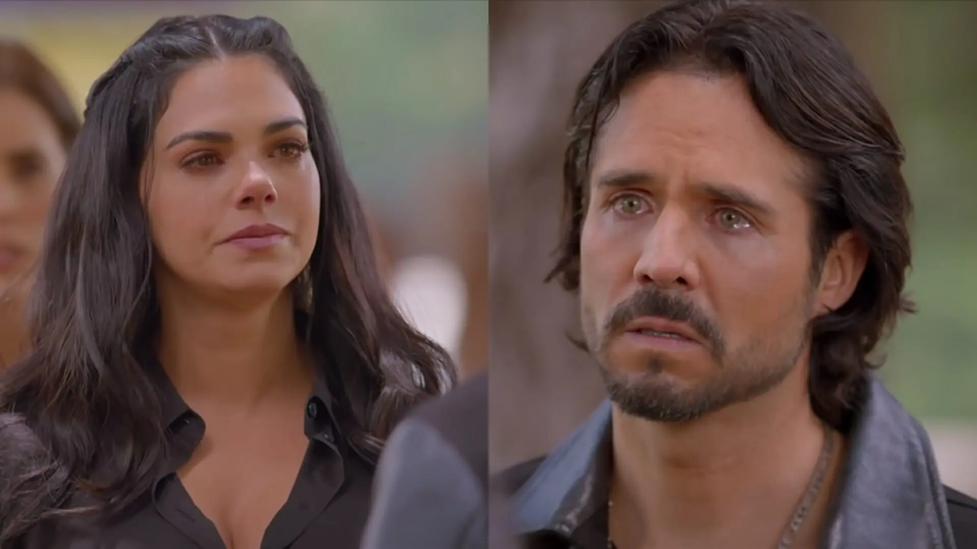 Fernanda (Livia Brito) e Rafael (José Ron) de A Desalmada