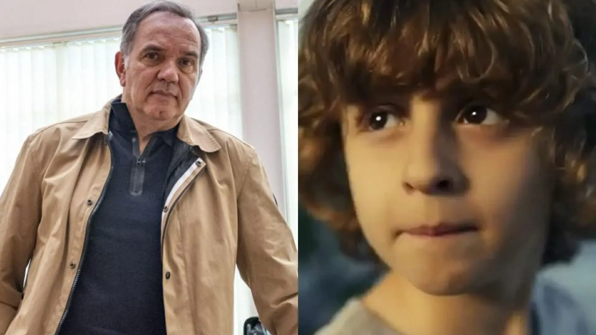 Guerra (Humberto Martins) e Tonho (Vicente Alvite) de Travessia