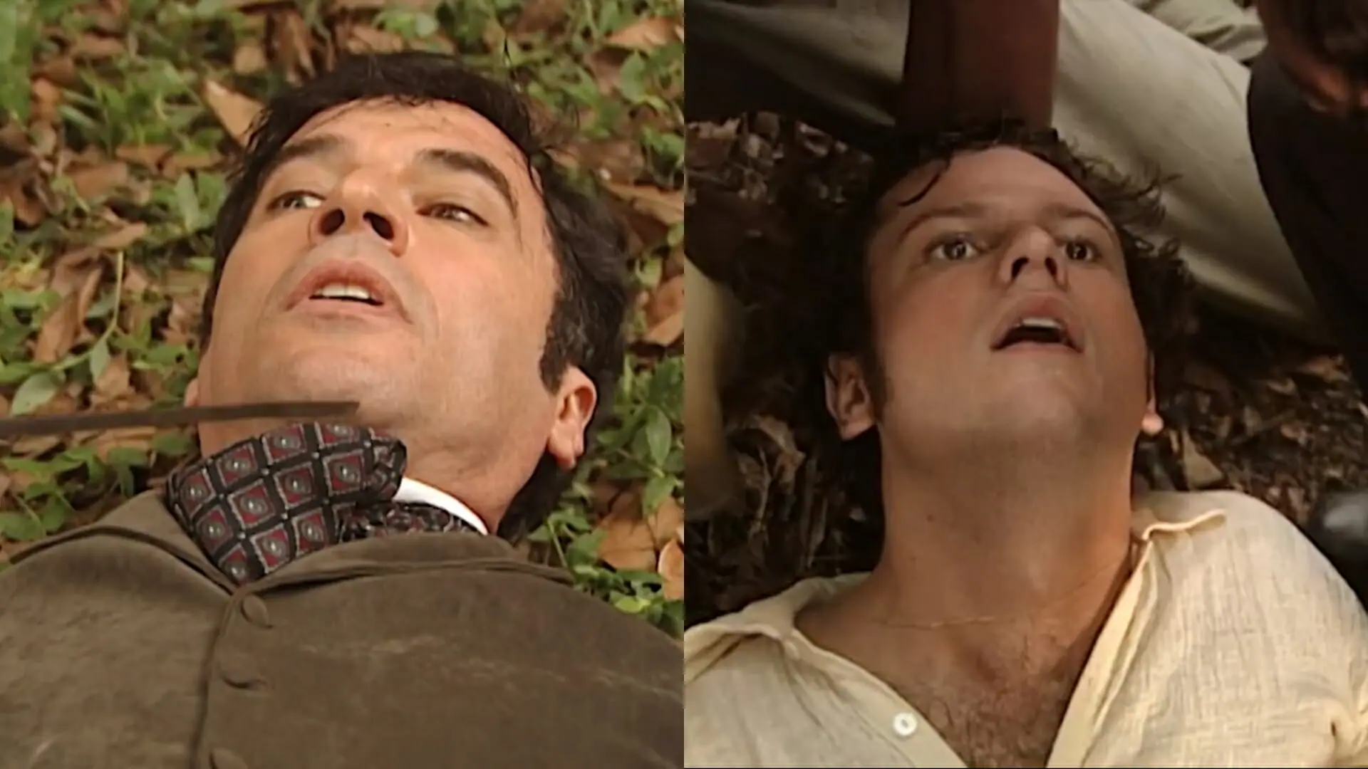 Higino (Paulo Betti) e Abelardo (Selton Mello) de Força de Um Desejo