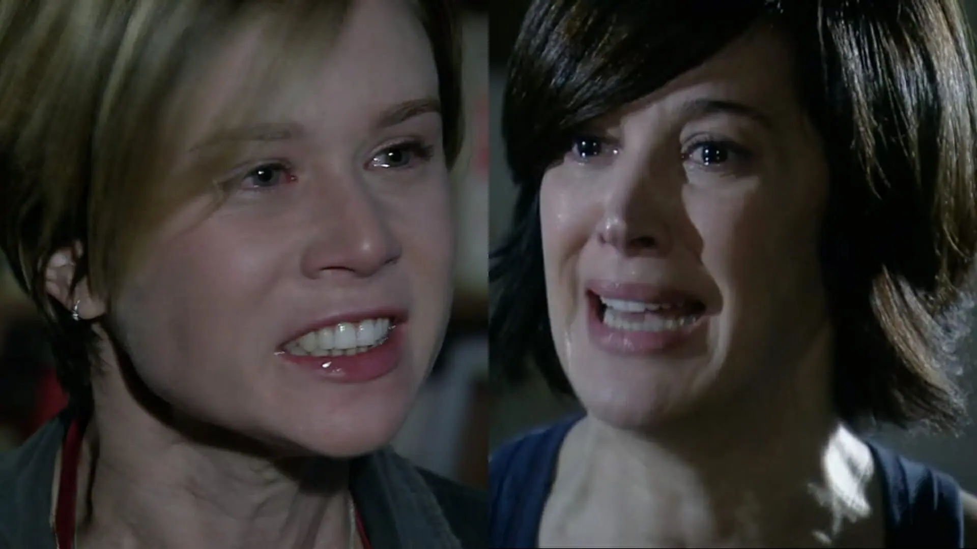 Lara (Mariana Ximenes) e Donatela (Claudia Raia) de A Favorita