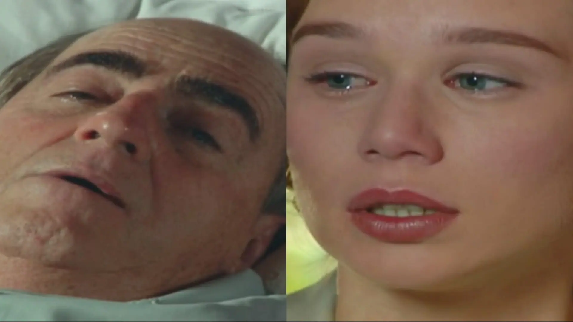 Ludovico (Ary Fontoura) e Ana Francisca (Mariana Ximenes) de Chocolate com Pimenta