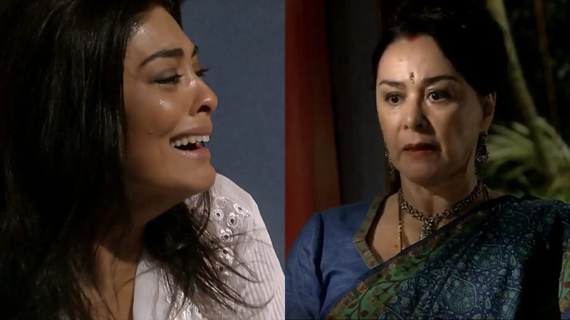 Maya (Juliana Paes) e Kochi (Nívea Maria) de Caminho das Índias