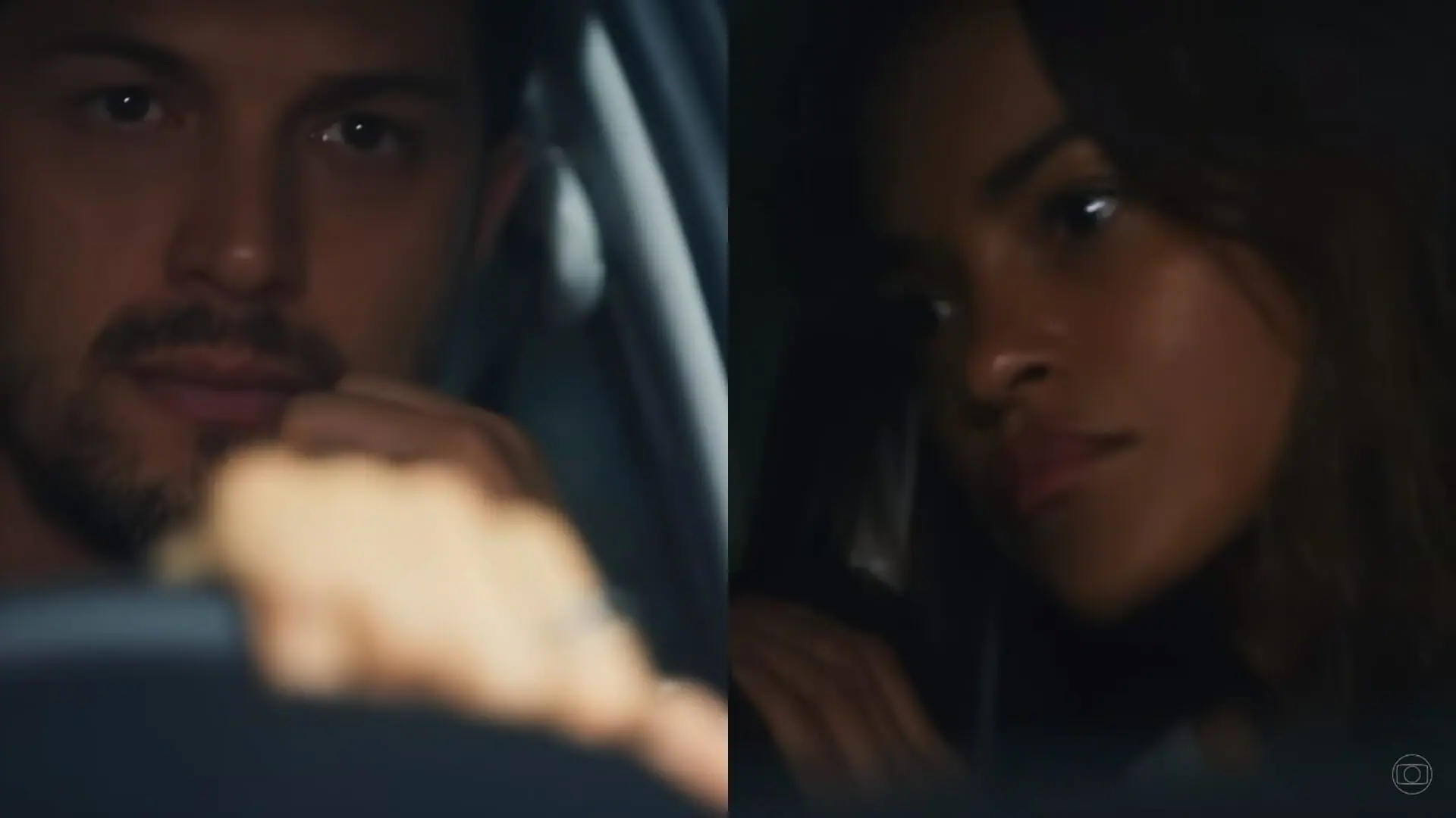 Oto (Romulo Estrela) e Brisa (Lucy Alves) de Travessia