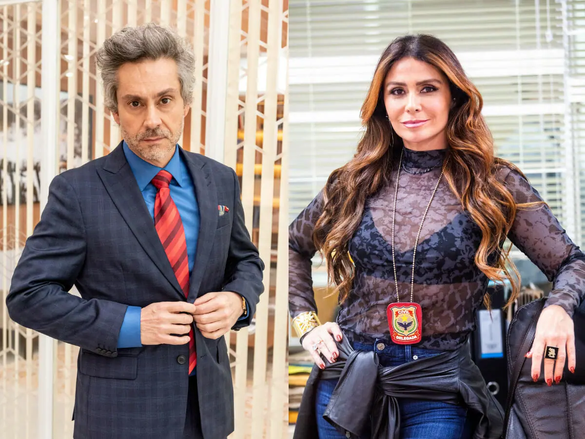 Stenio (Alexandre Nero) e Helô (Giovanna Antonelli) em Travessia
