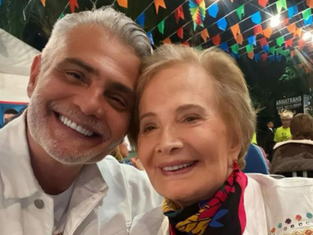 Tarcísio Filho e Glória Menezes