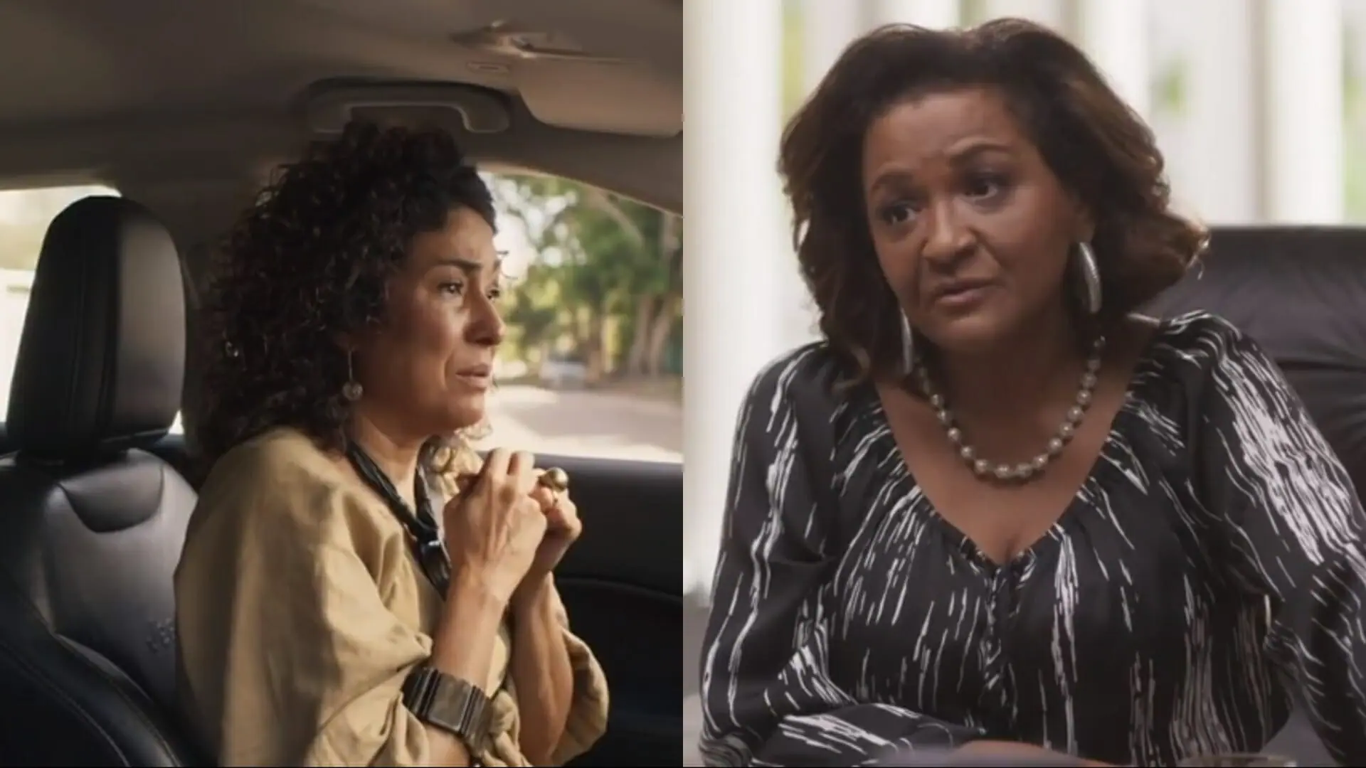 Teca (Raquel Rocha) e Martha (Claudia Di Moura) de Cara e Coragem