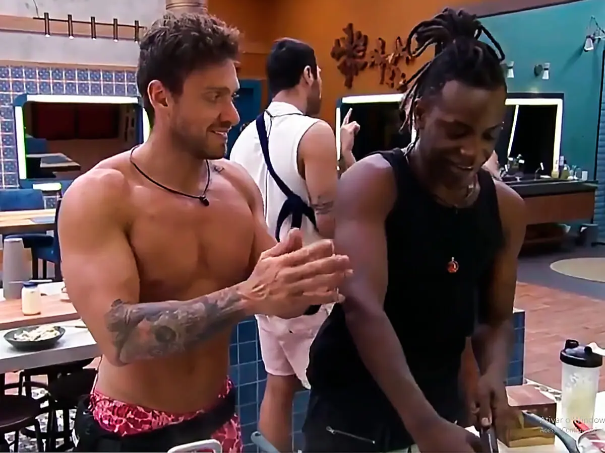 Vini Buttel e Pelé MilFlows em A Fazenda 14