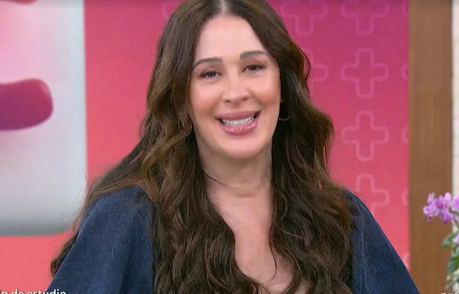 A atriz Claudia Raia