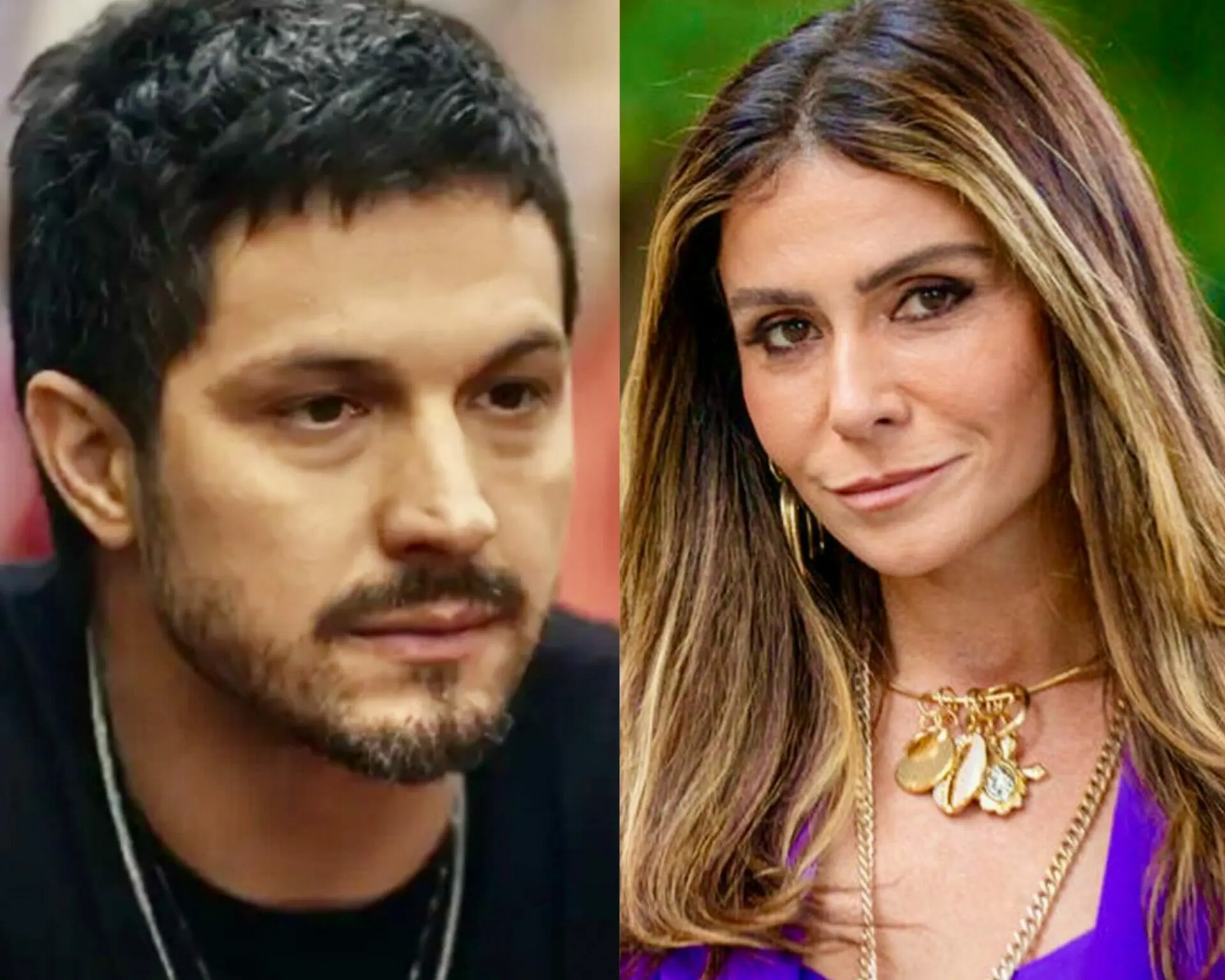 Oto (Romulo Estrela) e Helô (Giovanna Antonelli) em Travessia