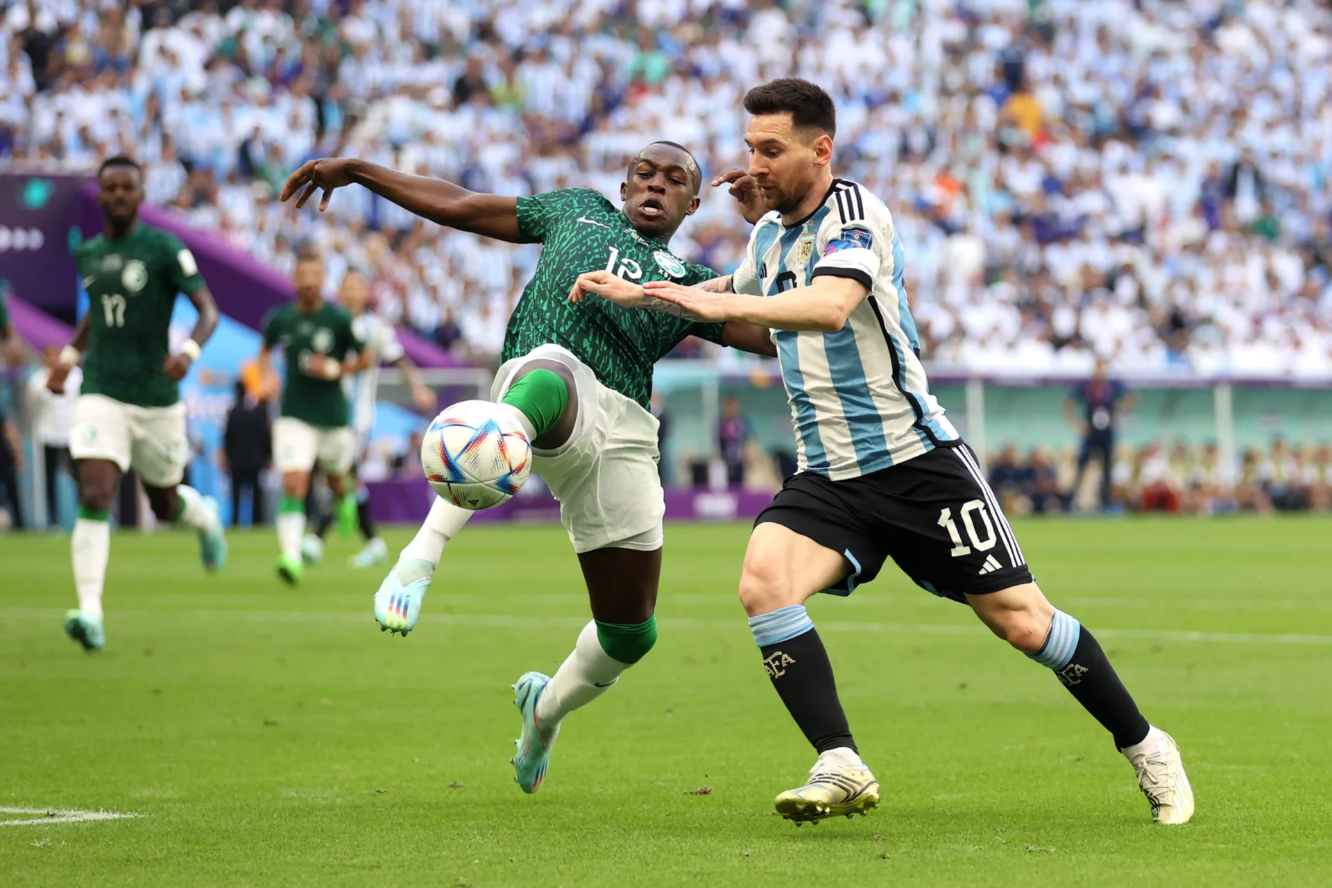 Seleção da Argentina em campo