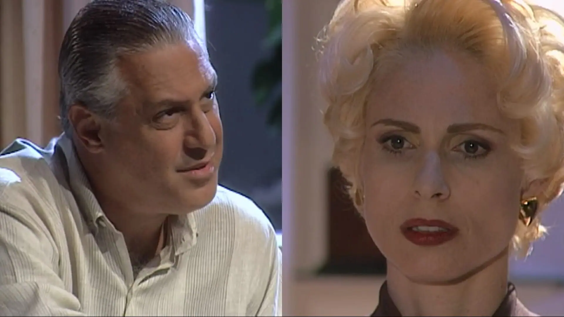 Bruno (Antonio Fagundes) e Léia (Silvia Pfeiffer) de O Rei do Gado