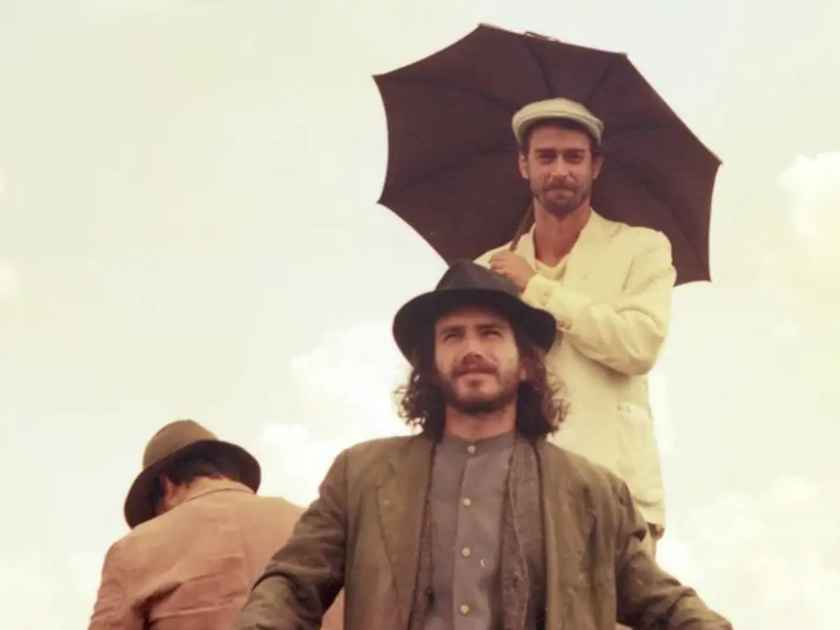 Bruno (Marcello Antony) e Geremias (Caco Ciocler) em O Rei do Gado