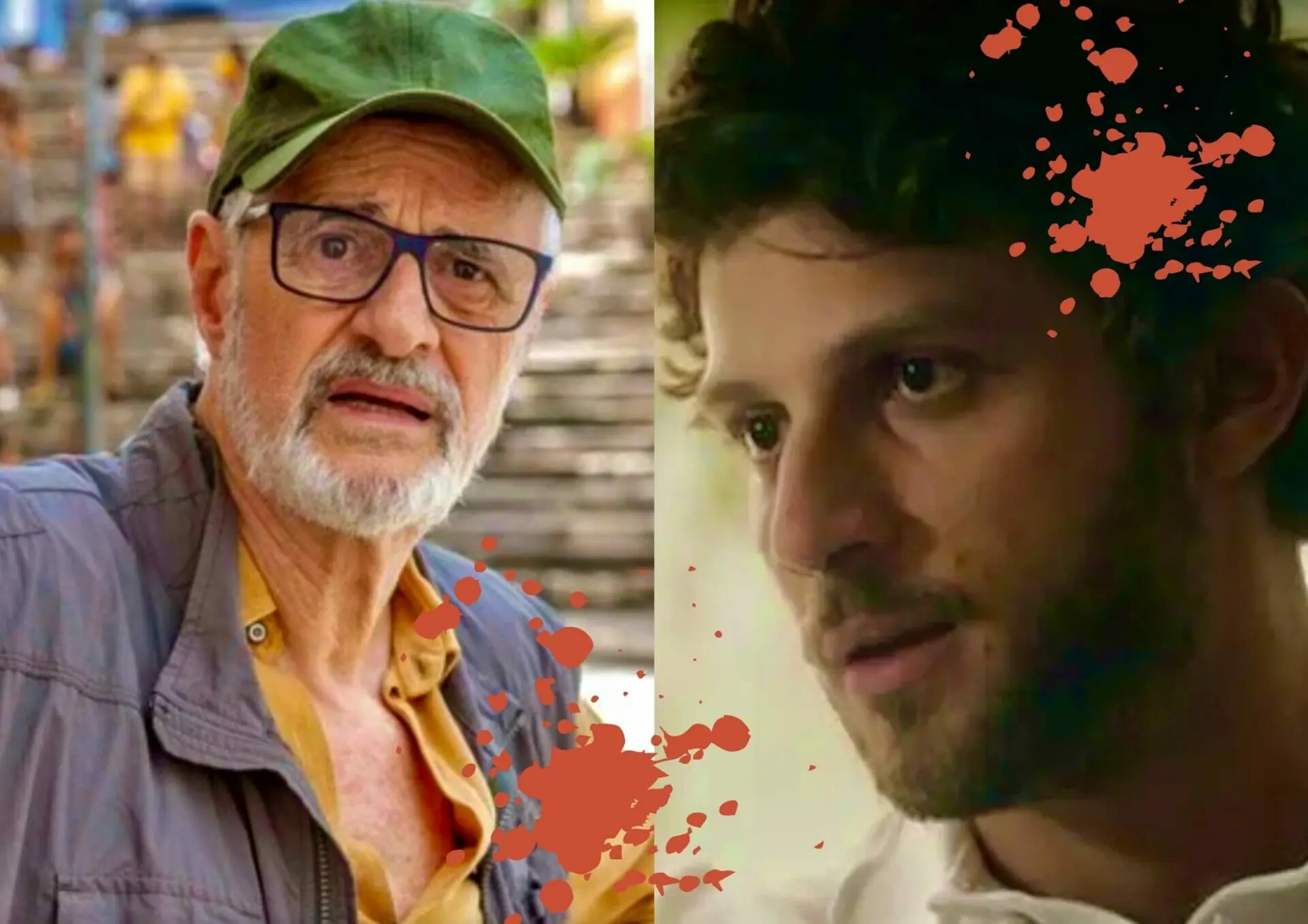 Dante (Marcos Caruso) e Ari (Chay Suede) em Travessia