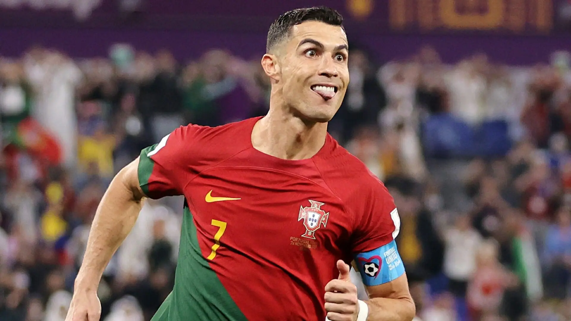 Cristiano Ronaldo em campo