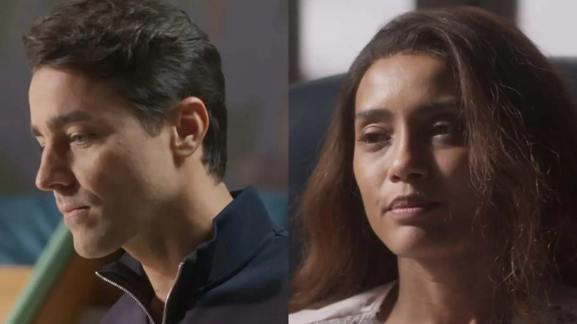 Danilo (Ricardo Pereira) e Clarice (Taís Araujo) de Cara e Coragem