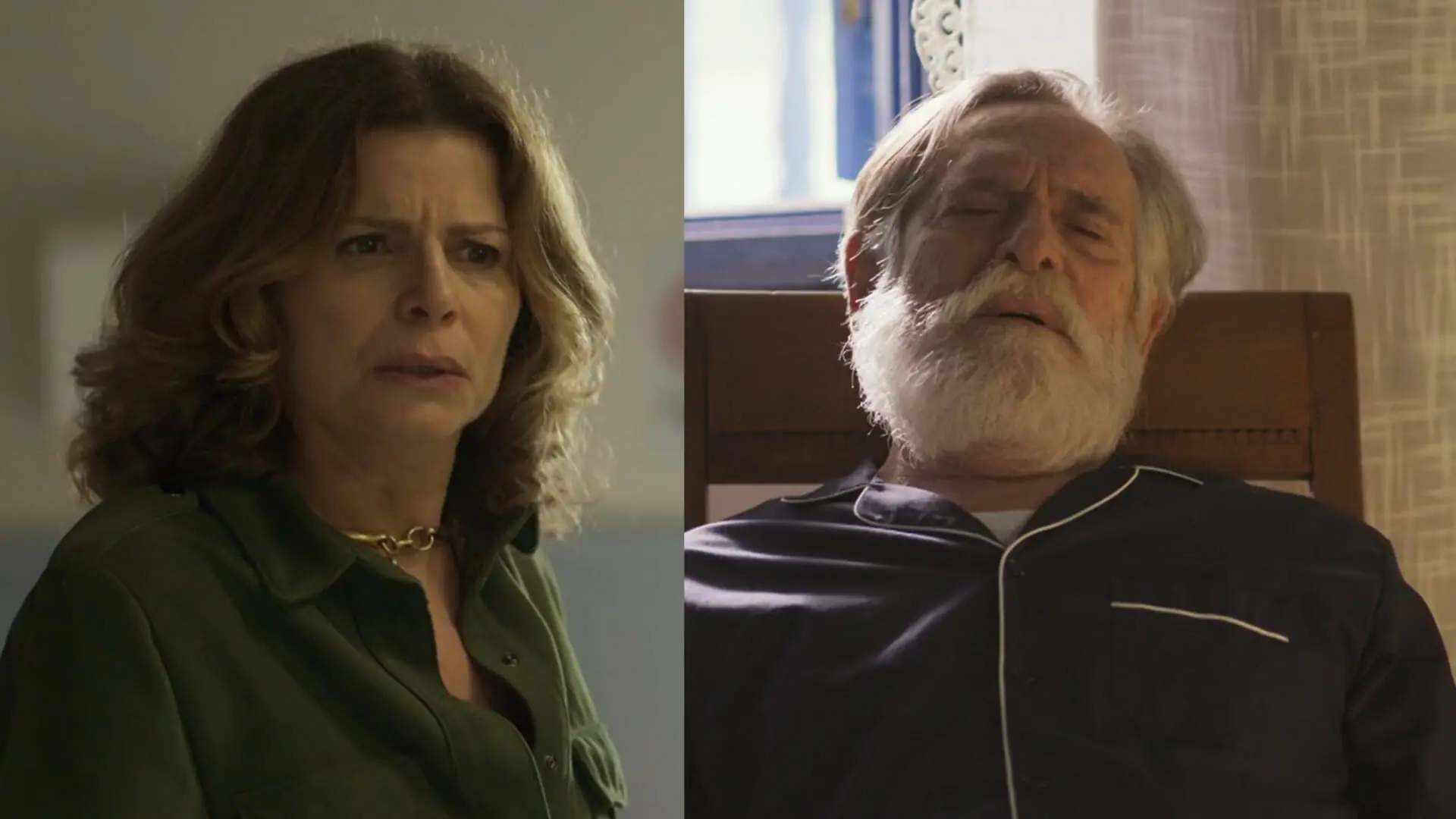 Deodora (Débora Bloch) e Tertúlio (José de Abreu)