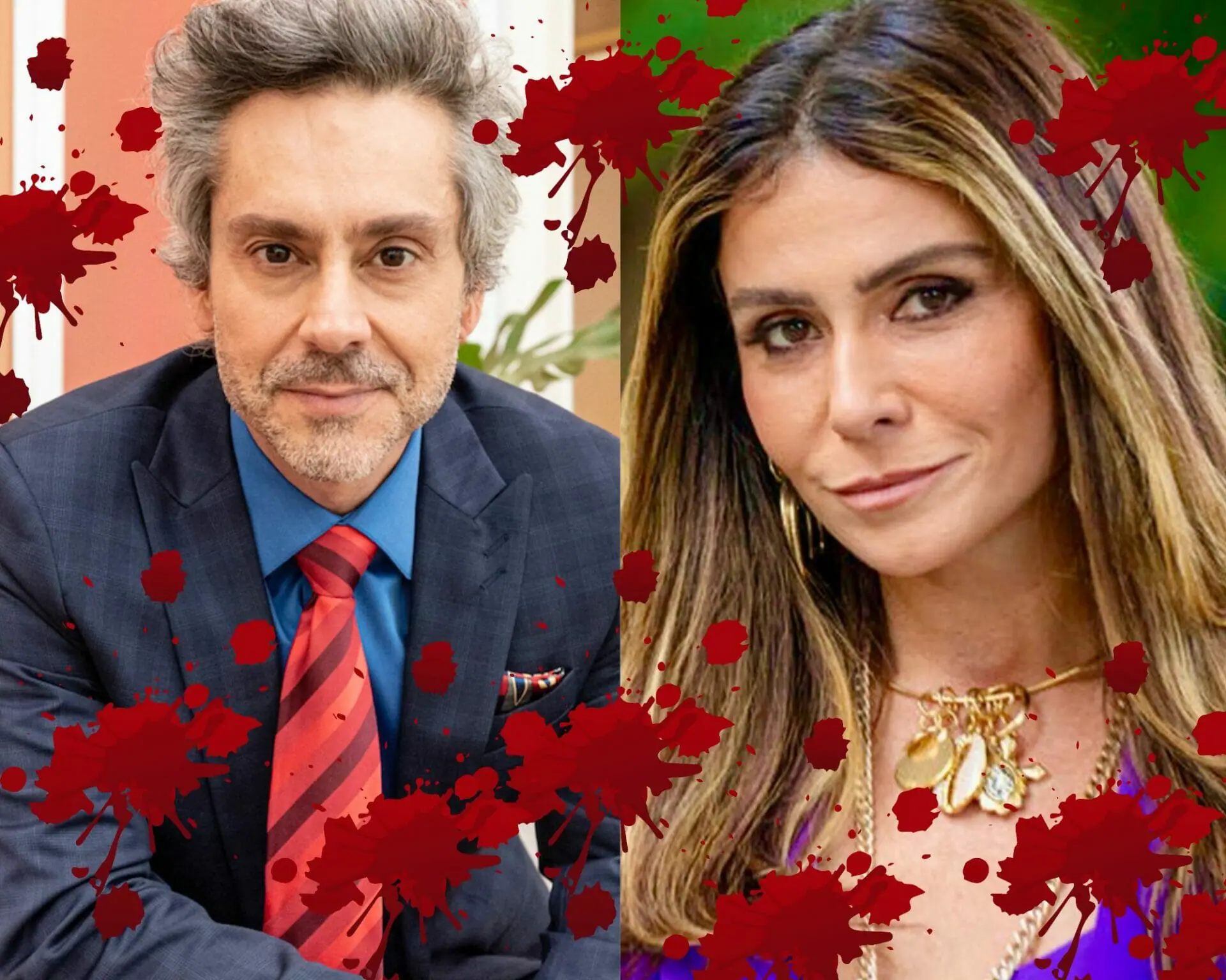 Stenio (Alexandre Nero) e Helô (Giovanna Antonelli) em Travessia
