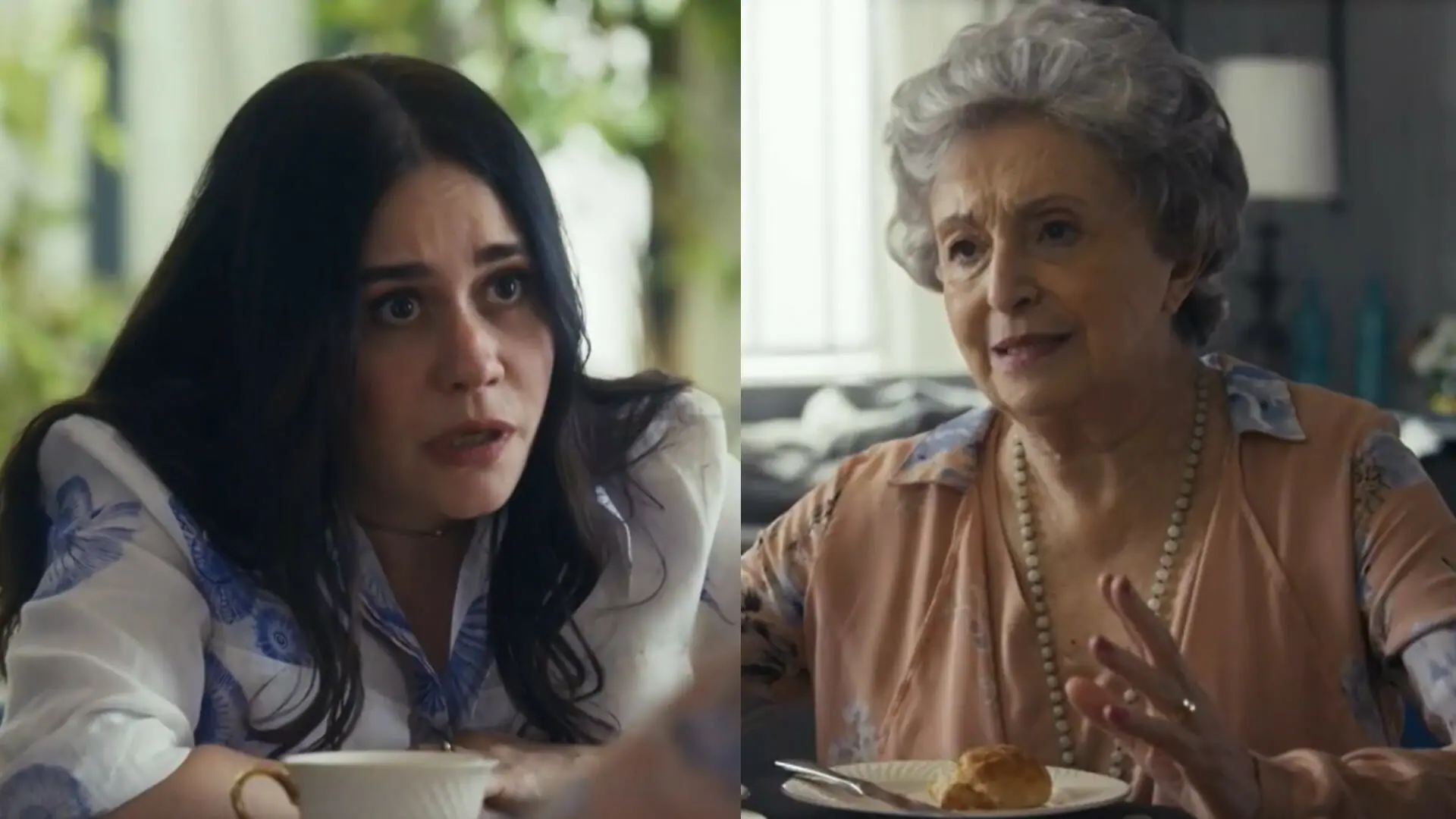 Guida (Alessandra Negrini) e Cotinha (Ana Lúcia Torre) em Travessia