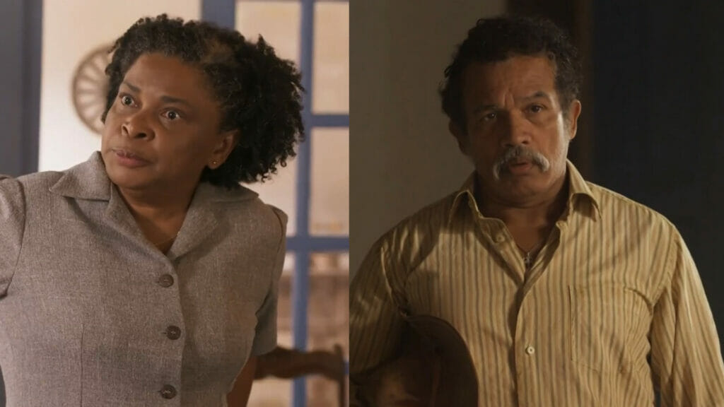 Ismênia (Ana Miranda) e Catão (Deo Garcez) em Mar do Sertão