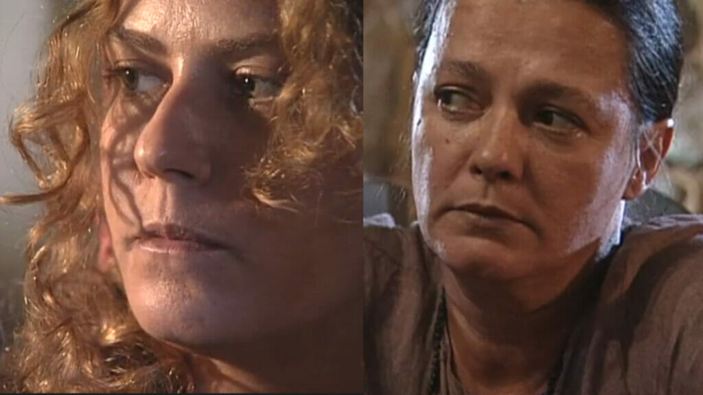 Luana (Patrícia Pillar) e Donana (Bete Mendes)
