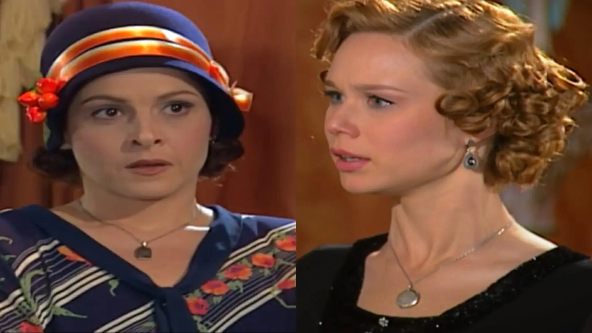 Márcia (Drica Moraes) e Ana Francisca (Mariana Ximenes) de Chocolate com Pimenta