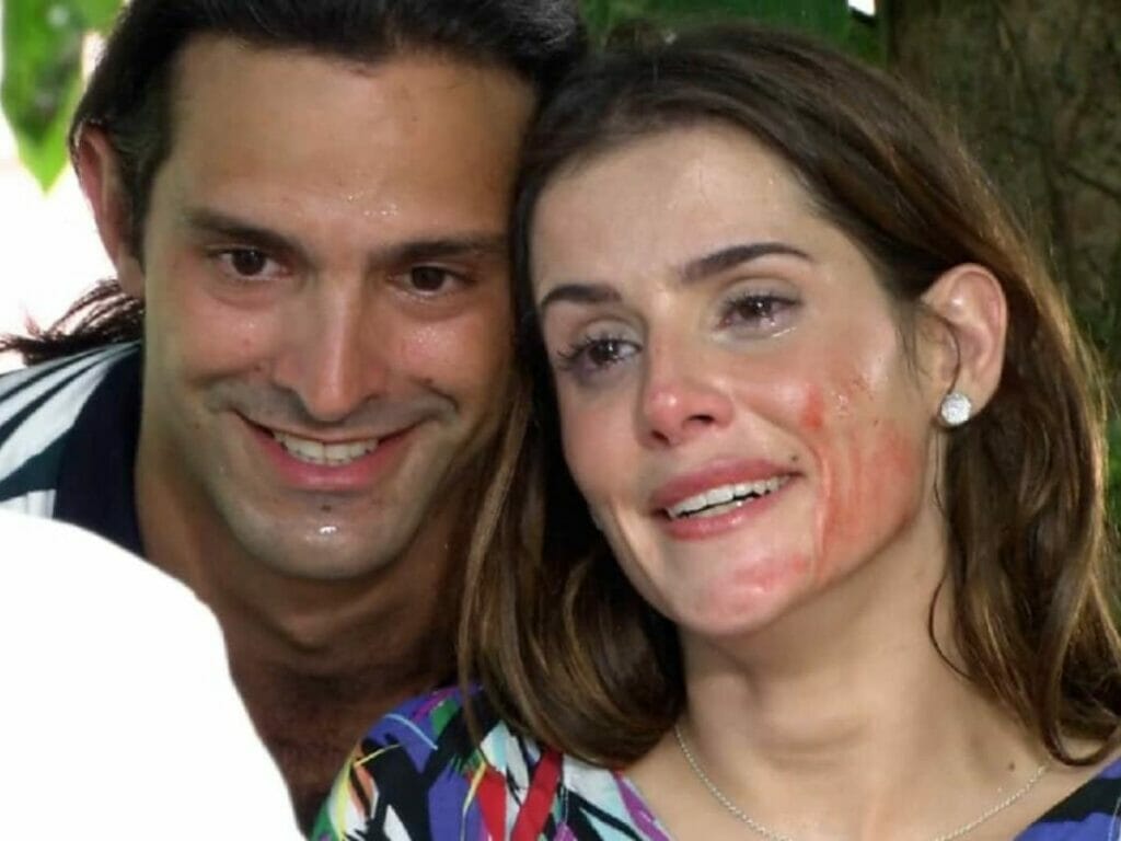 Orlandinho (Iran Malfitano) e Maria do Céu (Deborah Secco) em A Favorita