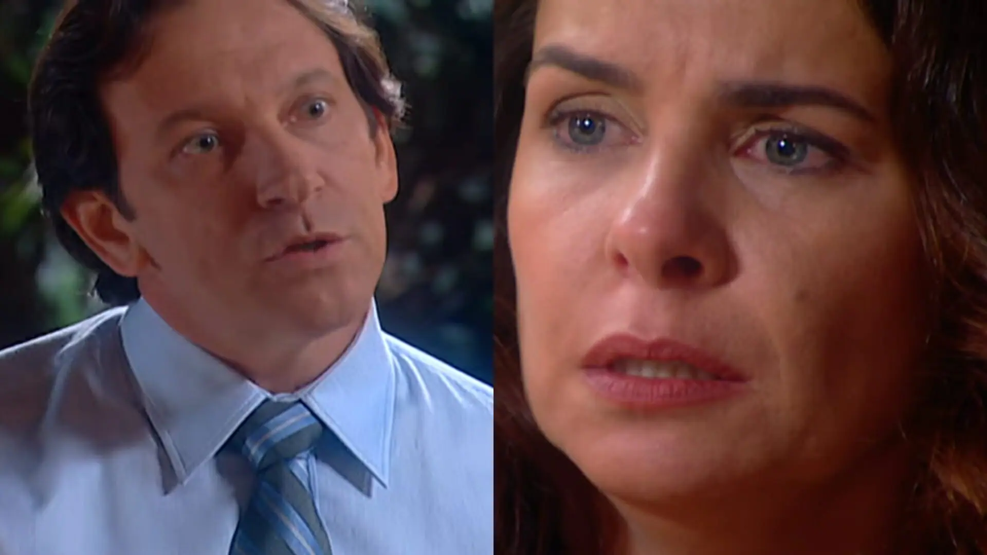 Rodolfo (Giácomo Pinotti) e Helena (Ângela Figueiredo) de Maria Esperança