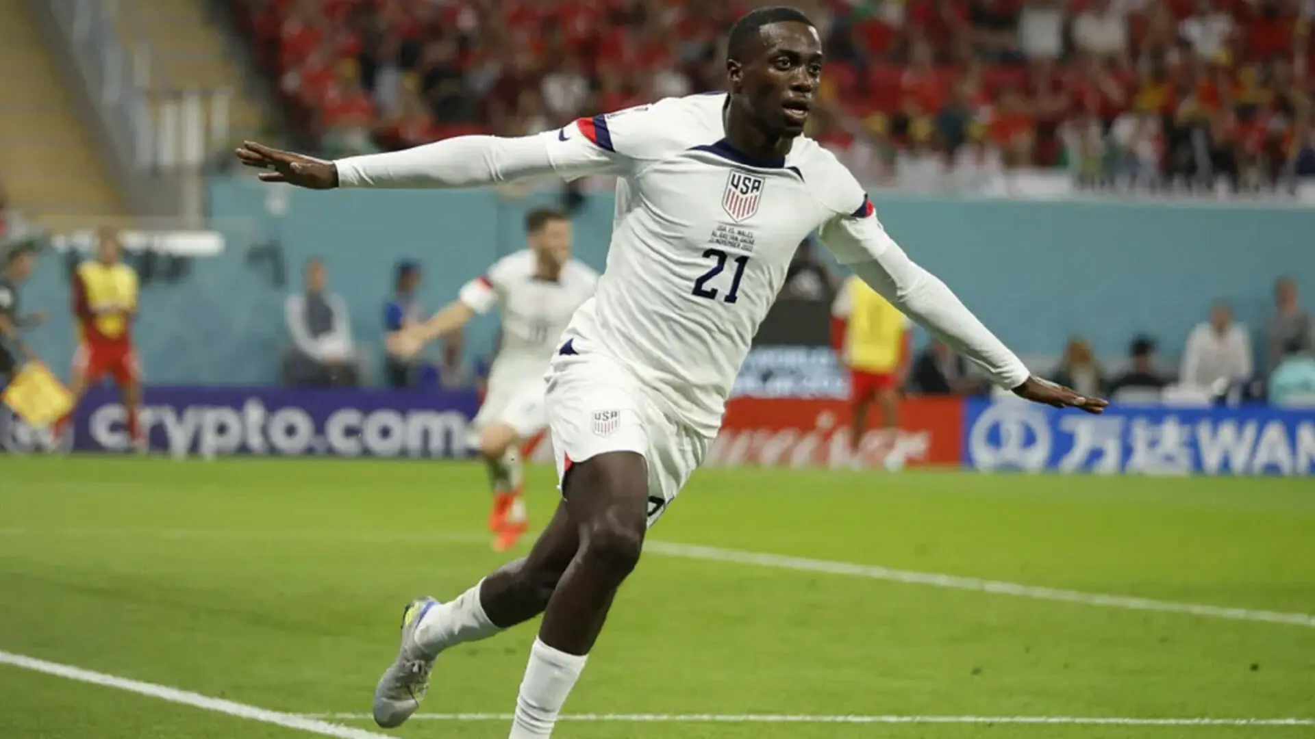 Timothy Weah, jogador dos Estados Unidos