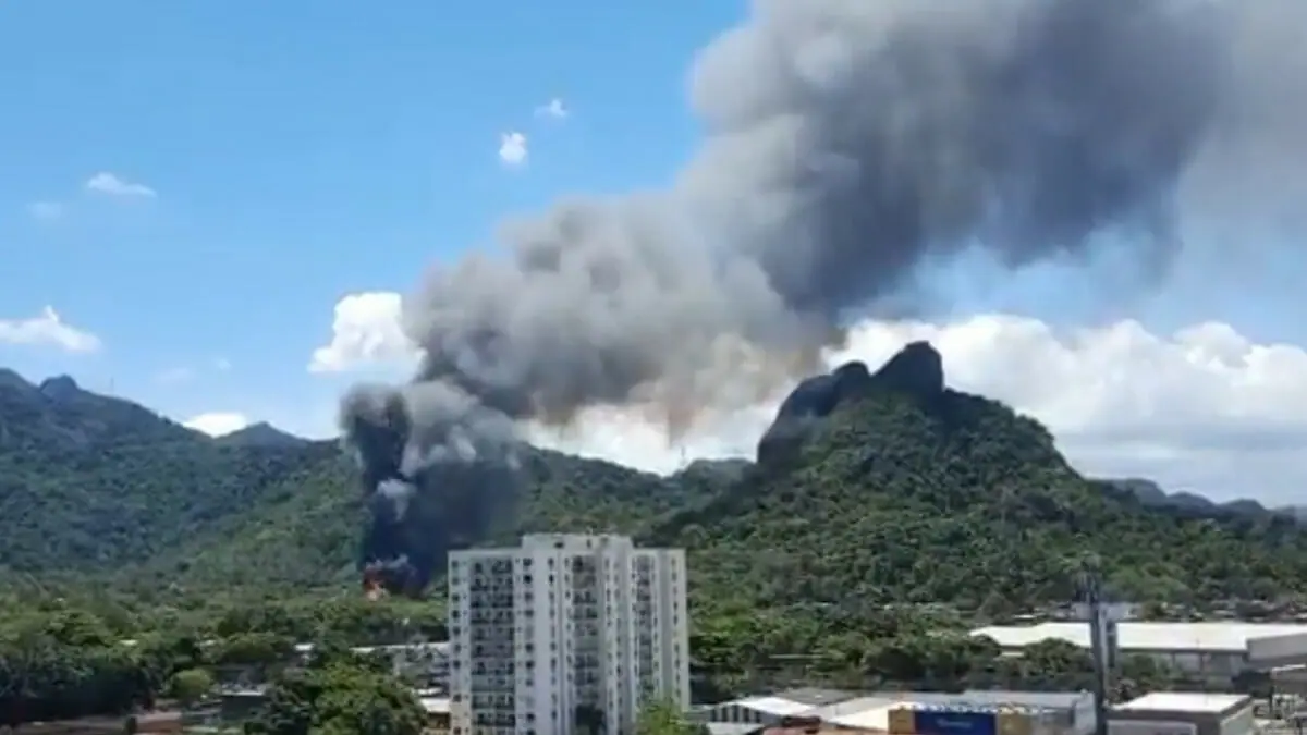 Incêndio nos estúdios da Globo