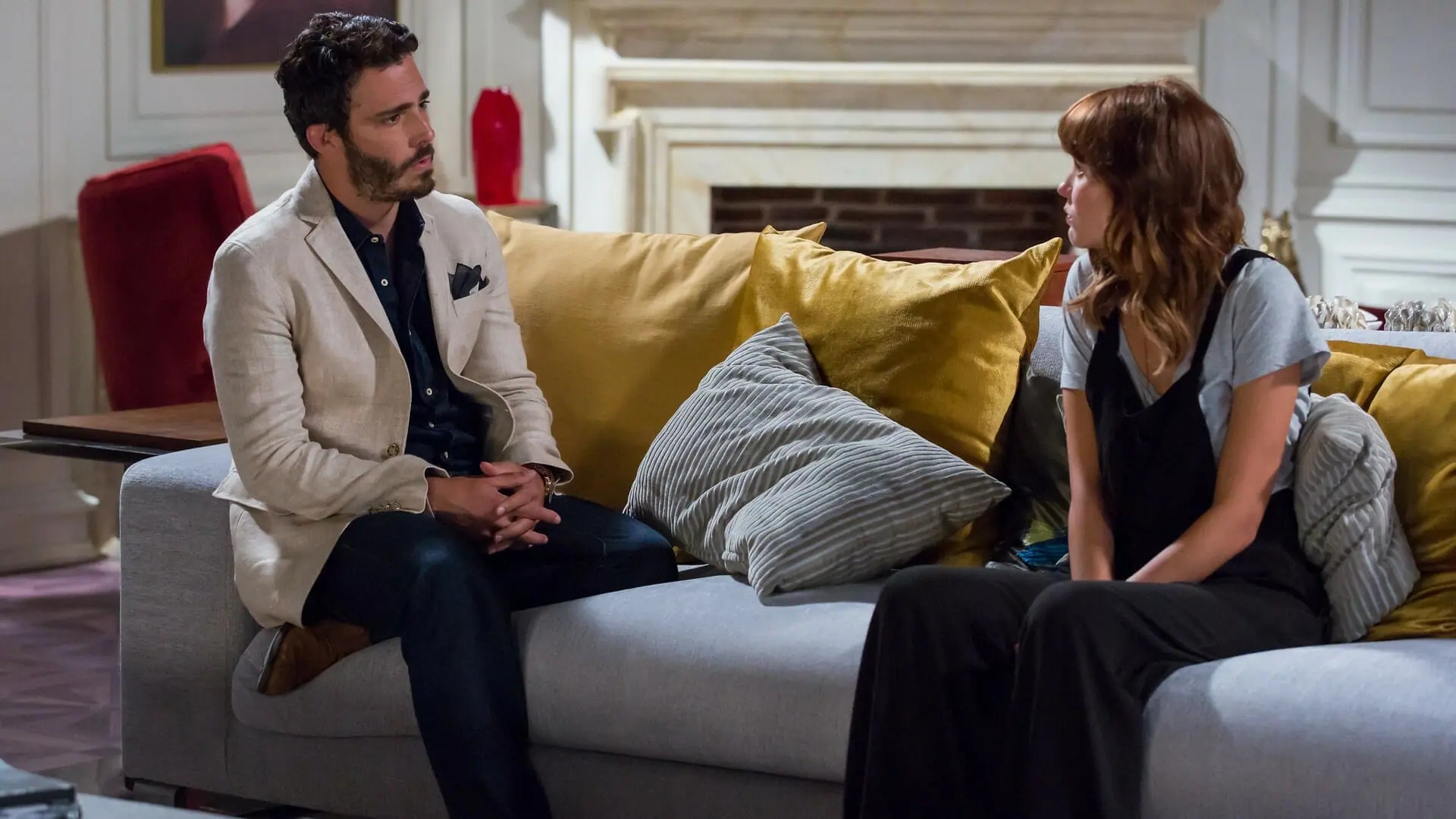 Vasco (Thiago Rodrigues) e Sara (joana De Verona) em Valor da Vida
