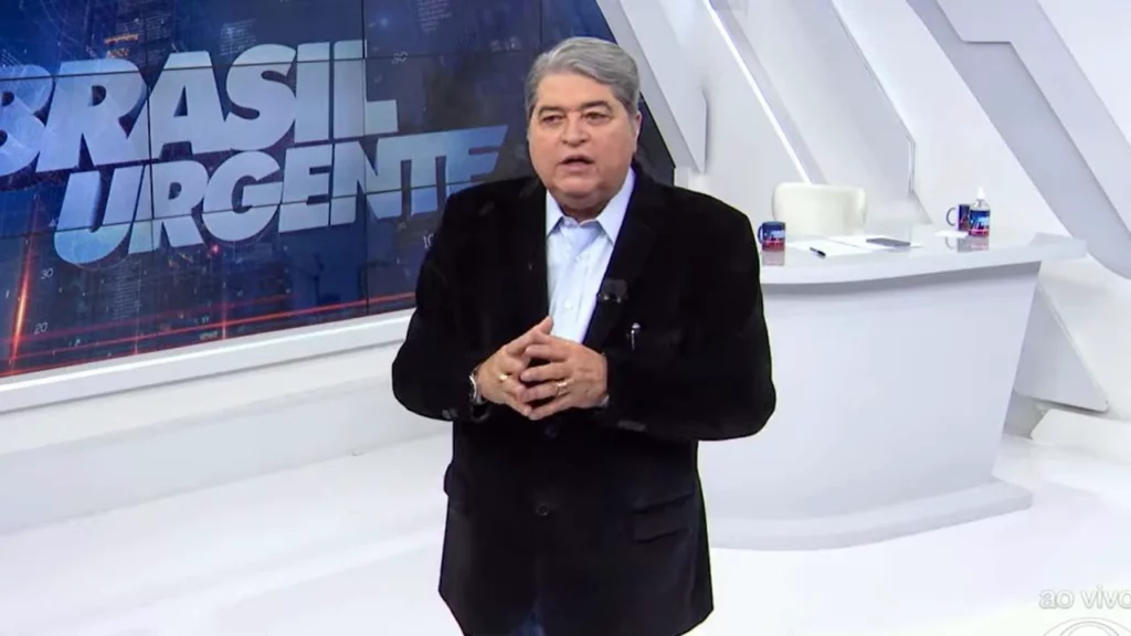 O jornalista José Luiz Datena