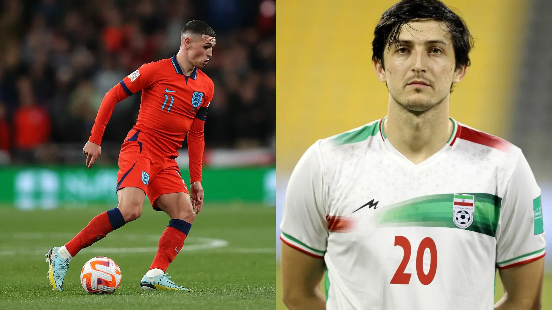Seleção da Inglaterra e Ira