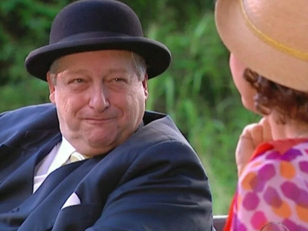 Vivaldo (Fúlvio Stefanini) em Chocolate com Pimenta