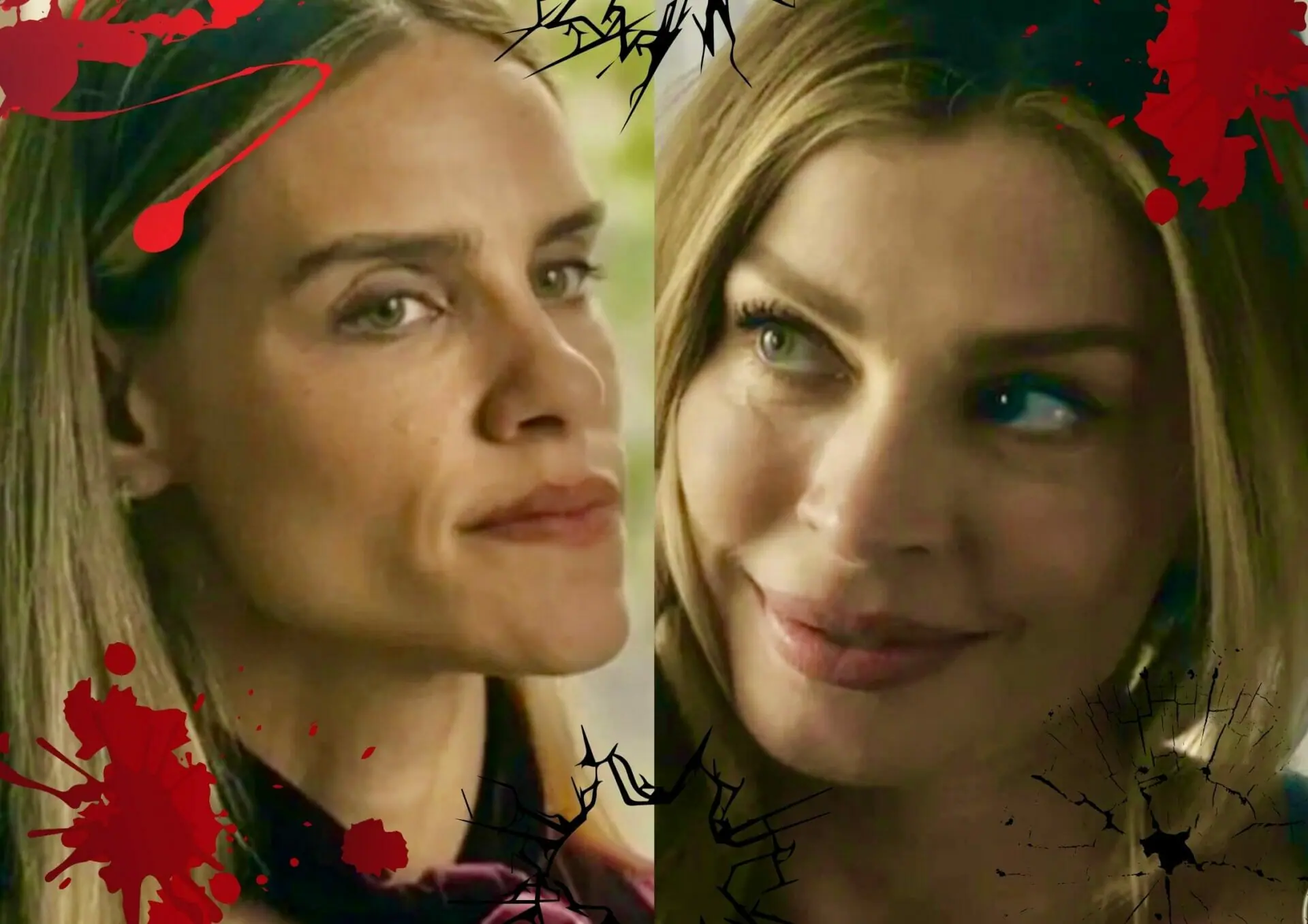 Sara (Isabelle Nassar) e Débora (Grazi Massafera) em Travessia