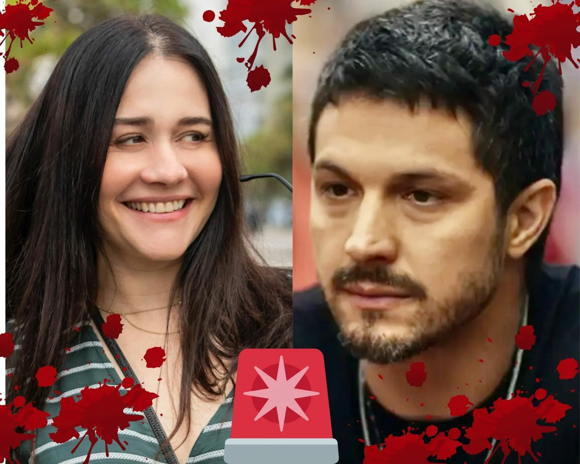 Guida (Alessandra Negrini) e Oto (Romulo Estrela) em Travessia