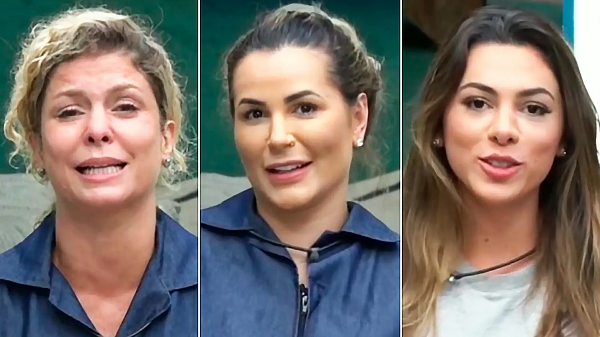 Bárbara, Deolane e Pétala estão na Roça Falsa