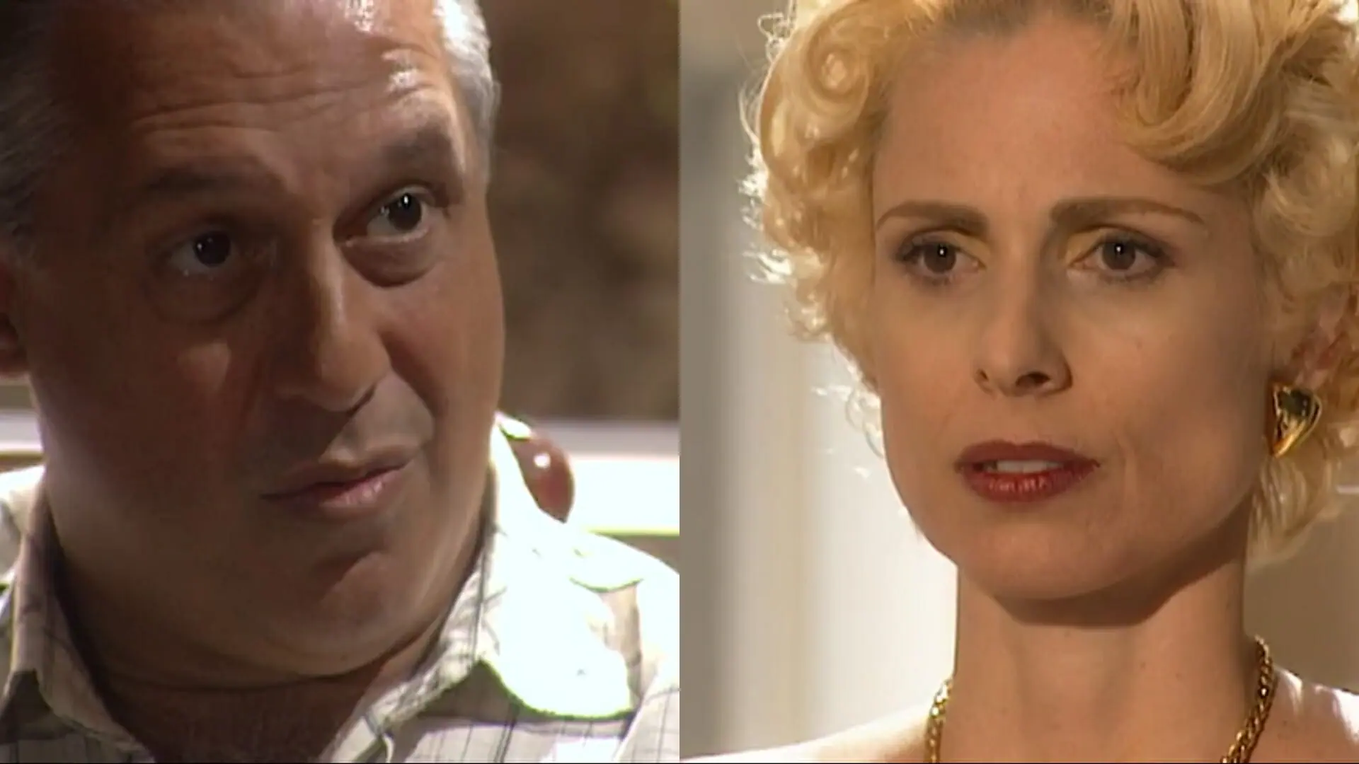 Bruno (Antonio Fagundes) e Léia (Sílvia Pfeifer) de O Rei do Gado
