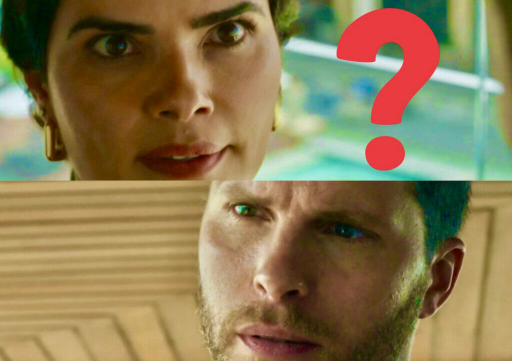 Leonor (Vanessa Gi&aacute;como) e Ca&iacute;que (Thiago Fragoso) em Travessia