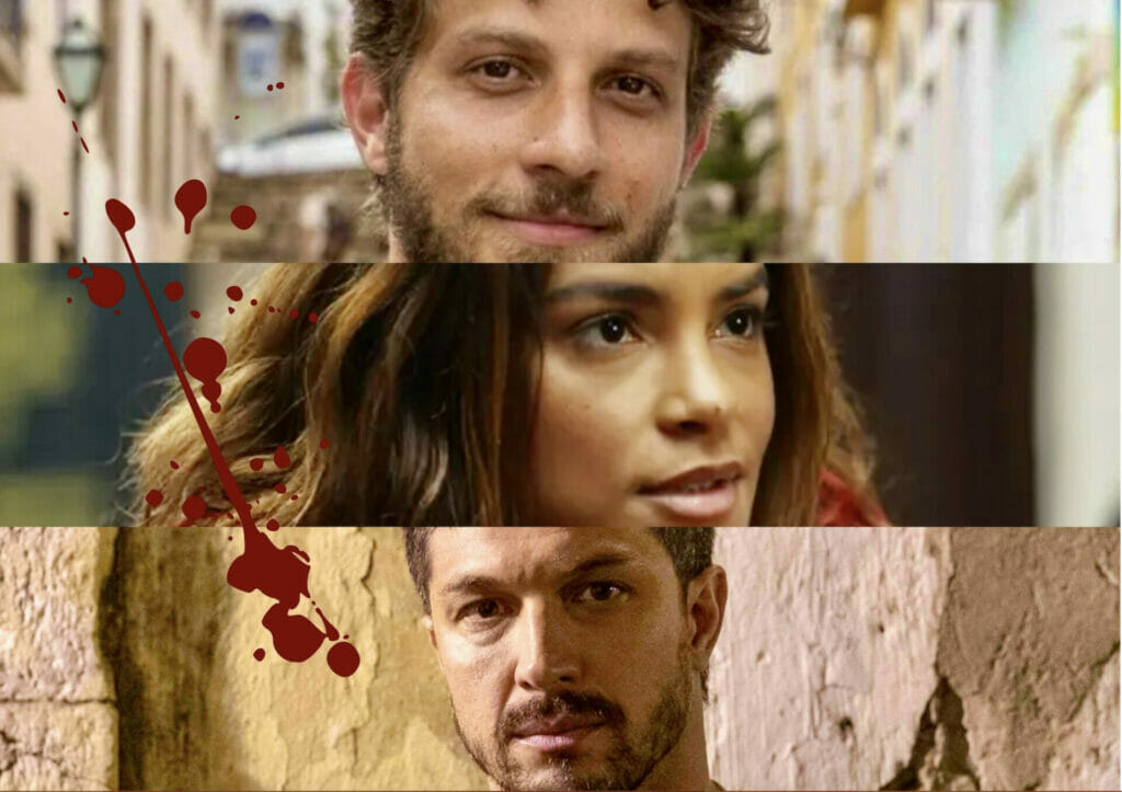 Brisa (Lucy Alves) e Oto (Romulo Estrela) em Travessia