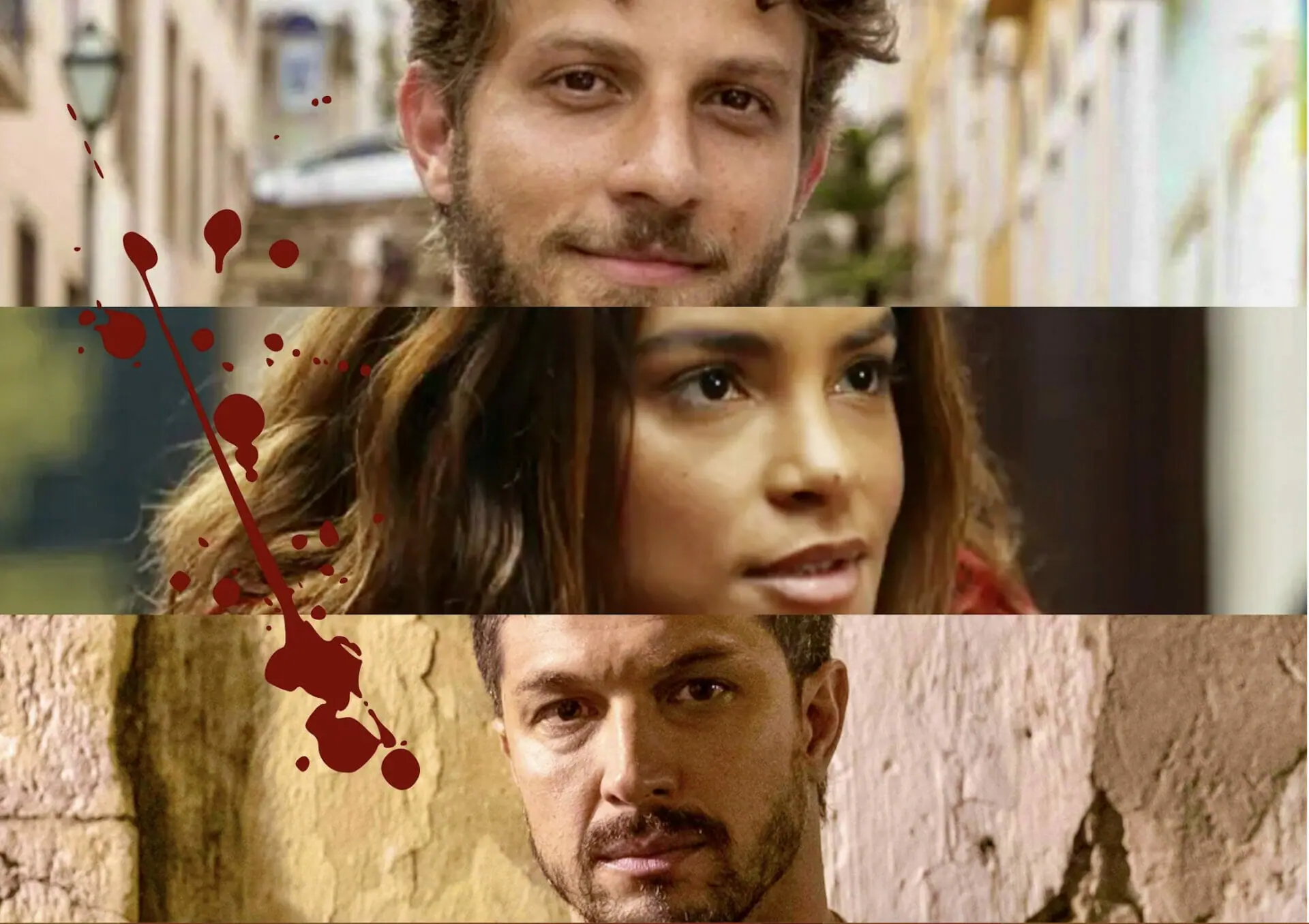 Brisa (Lucy Alves) e Oto (Romulo Estrela) em Travessia