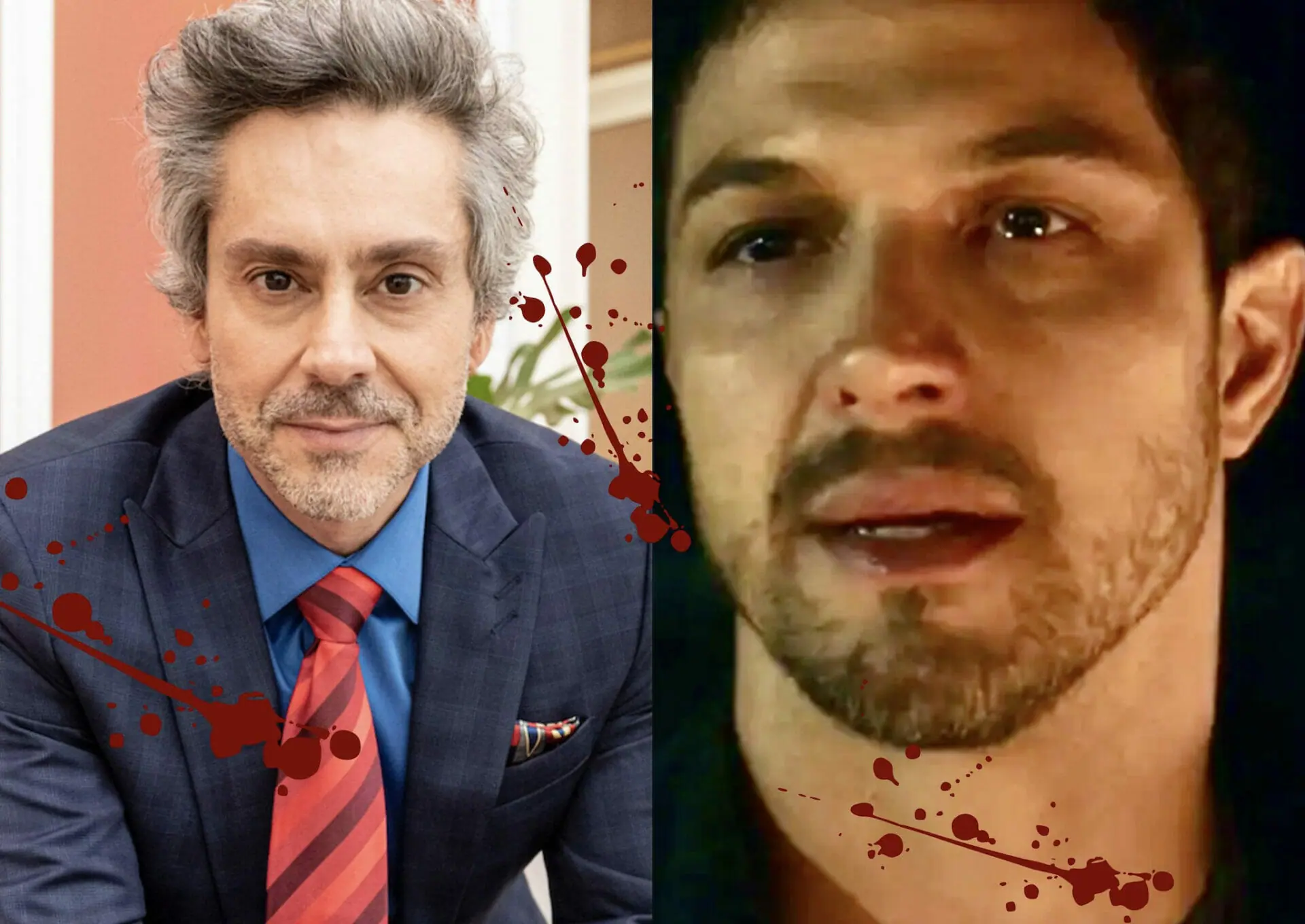 Stenio (Alexandre Nero) e Oto (Romulo Estrela) em Travessia