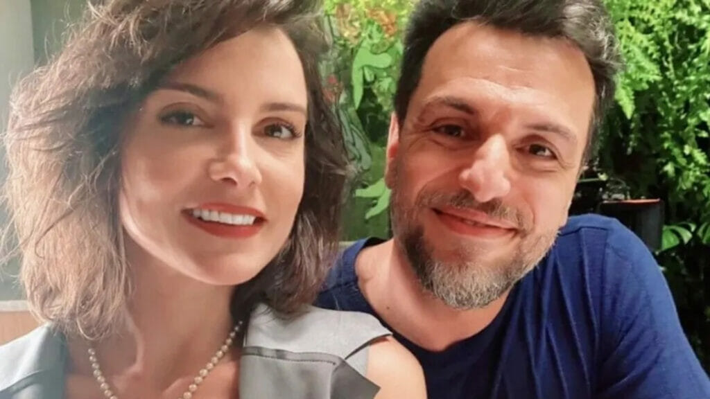 Carolina Chalita e Rodrigo Lombardi em Travessia