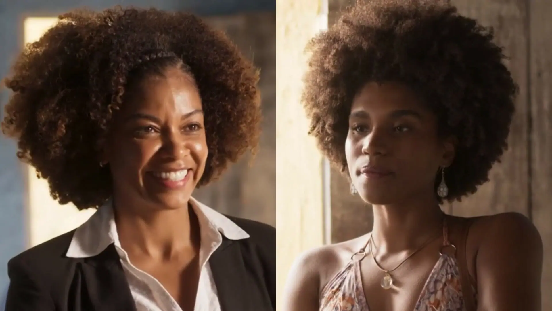 Dagmar (Heloísa Jorge), e Lorena (Mariana Sena) em Mar do Sertão