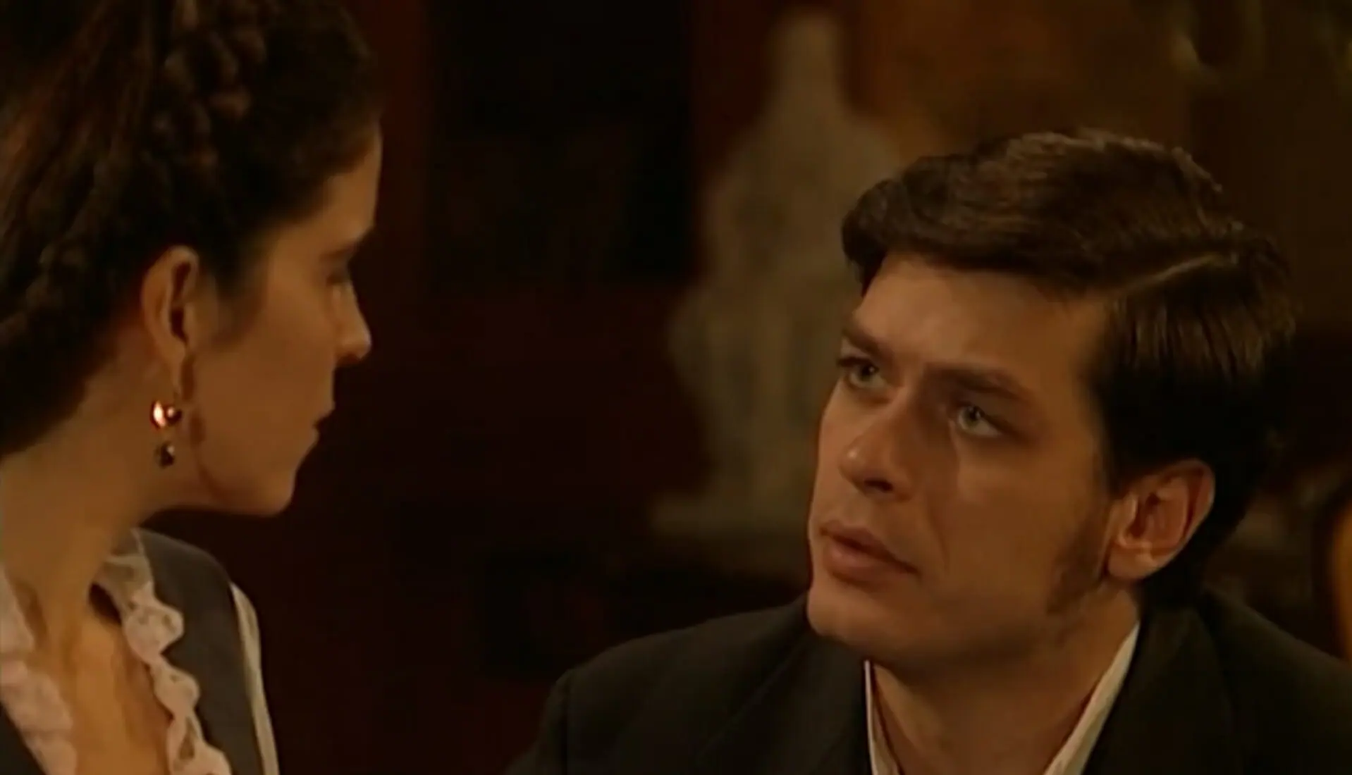 Ester (Malu Mader) e Inácio (Fábio Assunção) de Força de Um Desejo