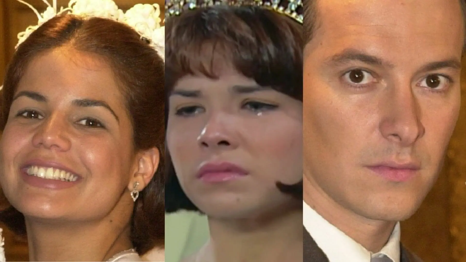 Graça (Nívea Stelmann), Celina (Samara Felippo) e Guilherme (Rodrigo Faro) em Chocolate com Pimenta