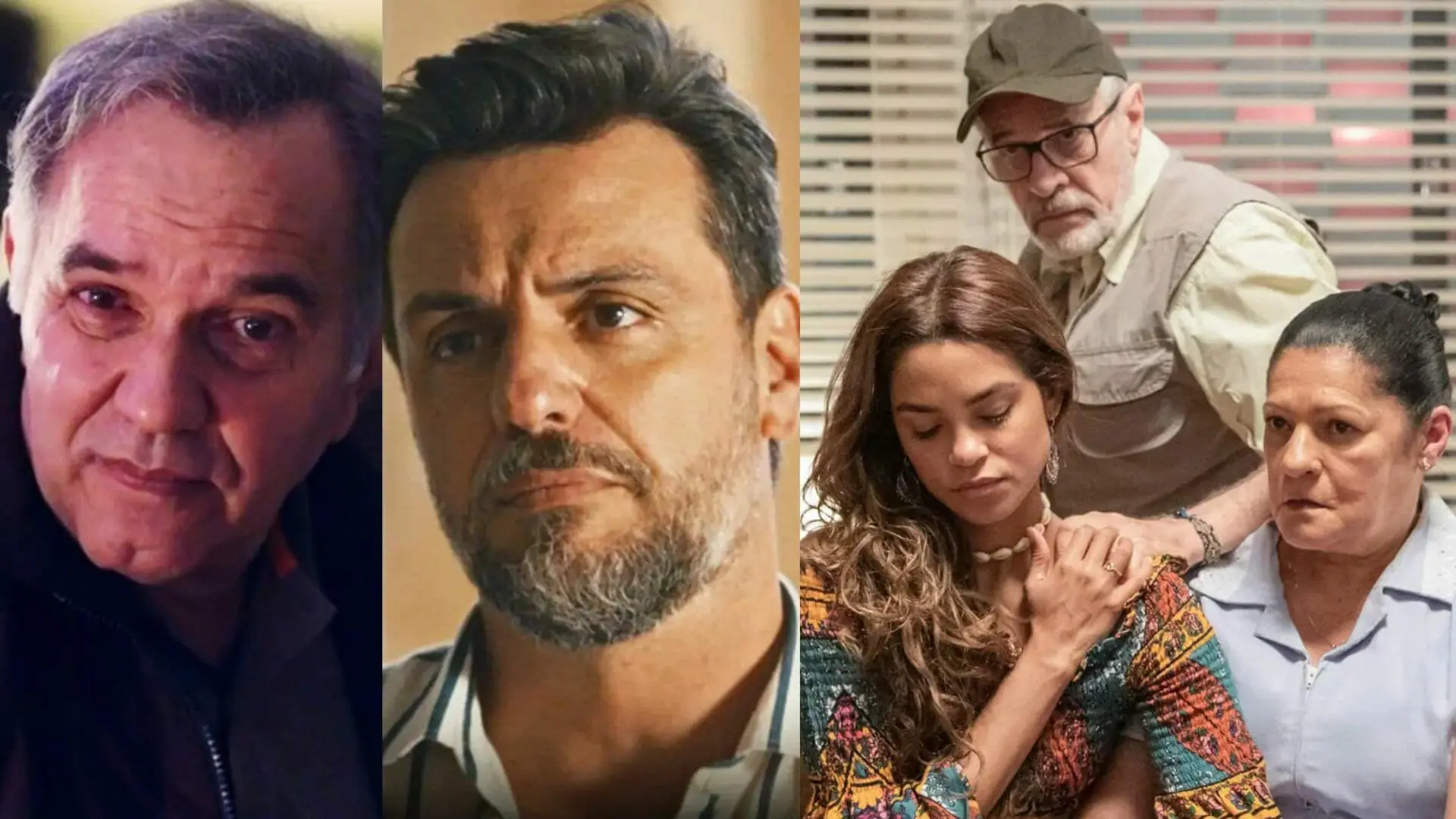 Guerra, Moretti, Dante, Brisa e Creusa em Travessia