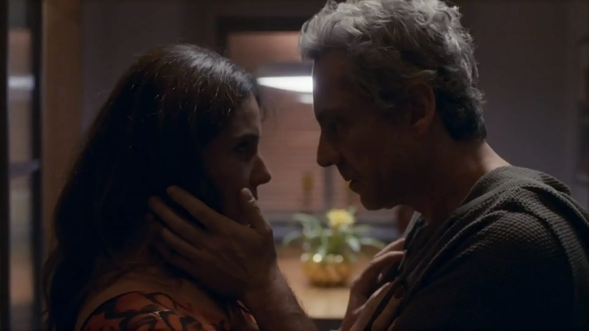 Helô (Giovanna Antonelli) e Stenio (Alexandre Nero) de Travessia