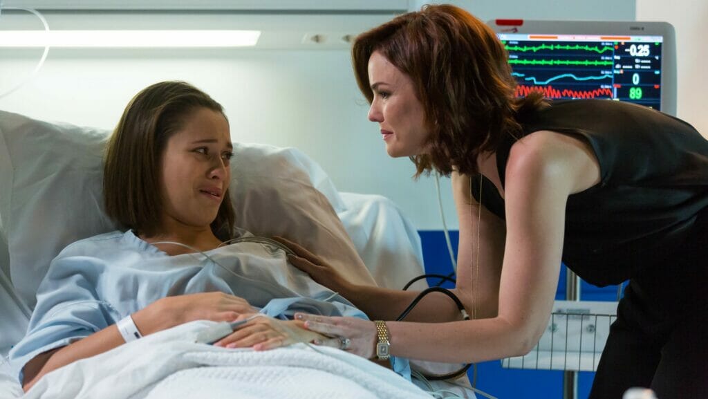 Isabel (Daniela Melchior) e Camilla (Carolina Kasting) em Valor da Vida